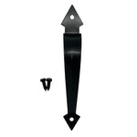 Backyard Black Wood Gate Pull Handle (Standard)