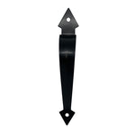 Backyard Black Wood Gate Pull Handle (Standard)
