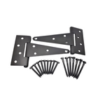 Universal Black Tee Hinges for Backyard Door and Gates